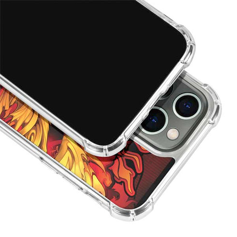 Fire Dragon by Ruth Thompson iPhone 15 Pro Clear Case