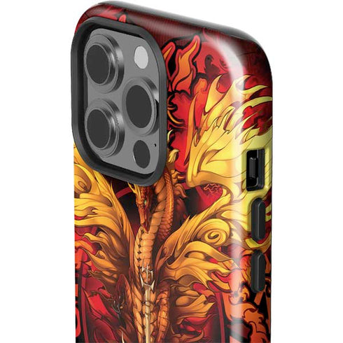 Ruth Thompson Fire Dragon iPhone 14 Pro Impact Case