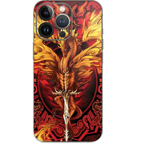 Fire Dragon by Ruth Thompson iPhone 15 Pro Skin