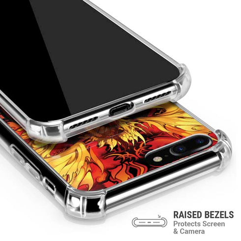Fire Dragon by Ruth Thompson iPhone 7/8 Plus Clear Case