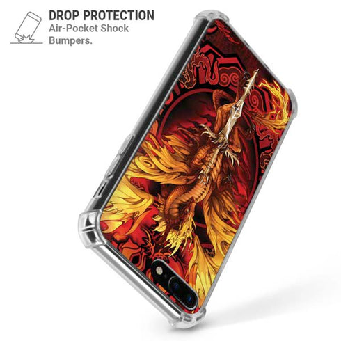 Fire Dragon by Ruth Thompson iPhone 7/8 Plus Clear Case