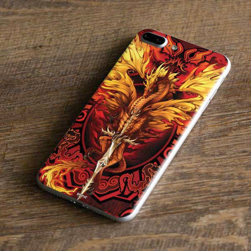 Ruth Thompson Fire Dragon iPhone 8 Plus Skin