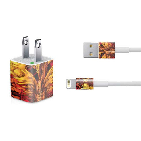 Ruth Thompson Fire Dragon iPhone Charger (5W USB) Skin