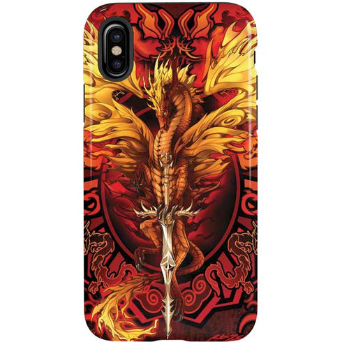 Ruth Thompson Fire Dragon iPhone XS Pro Case
