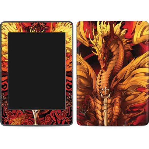 Ruth Thompson Fire Dragon Amazon Kindle Skin
