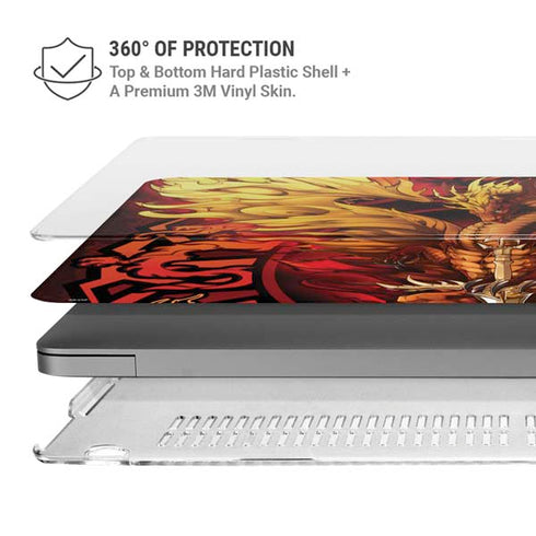 Fire Dragon by Ruth Thompson MacBook Pro 16in (2021-25) Case plus Skin