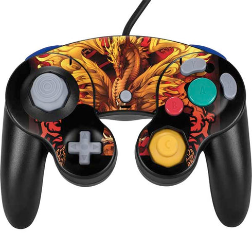 Ruth Thompson Fire Dragon Nintendo GameCube Controller Skin