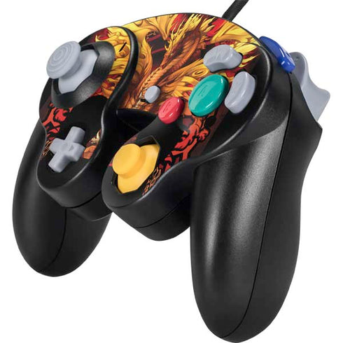 Ruth Thompson Fire Dragon Nintendo GameCube Controller Skin