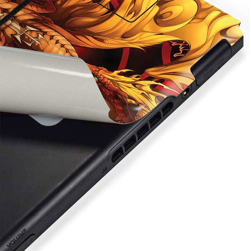 Ruth Thompson Fire Dragon Nintendo Switch Bundle Skin