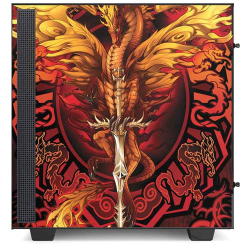 Ruth Thompson Fire Dragon NZXT H510 Compact ATX Mid-Tower Case Skin
