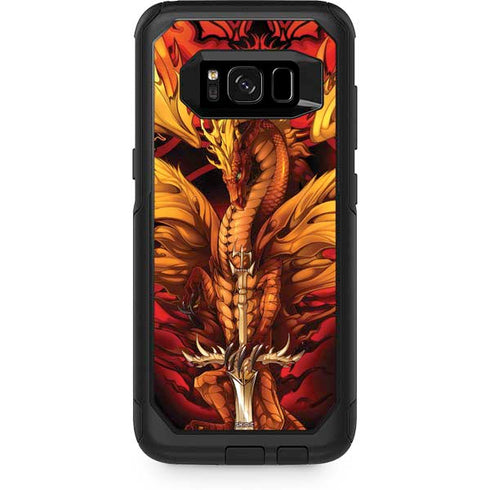 Ruth Thompson Fire Dragon Otterbox Commuter Galaxy Skin