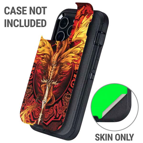 Fire Dragon by Ruth Thompson Otterbox Defender iPhone Skin