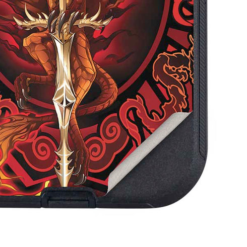 Fire Dragon by Ruth Thompson Otterbox Defender iPhone Skin