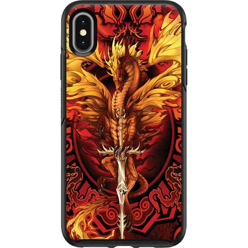 Ruth Thompson Fire Dragon Otterbox Symmetry iPhone Skin