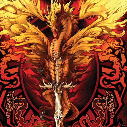 Ruth Thompson Fire Dragon PS4 Console and Controller Bundle Skin