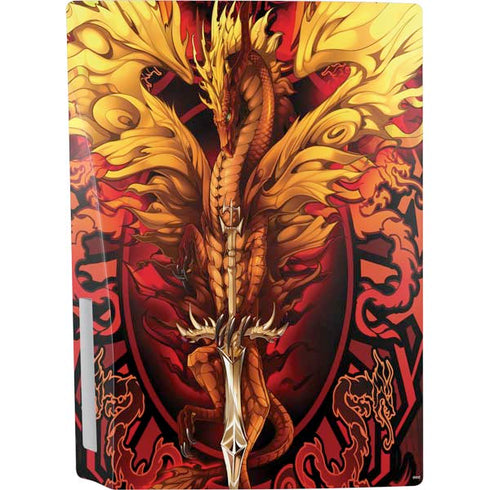 Ruth Thompson Fire Dragon PS5 Console Skin
