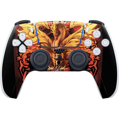 Ruth Thompson Fire Dragon PS5 Controller Skin