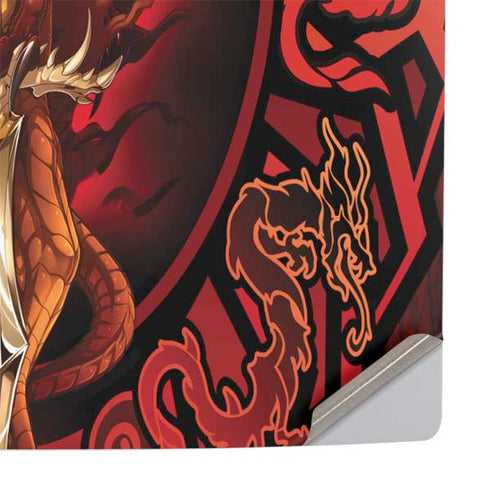 Fire Dragon by Ruth Thompson PS5 Slim Disk Console Skin