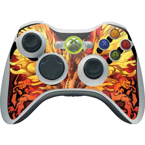 Ruth Thompson Fire Dragon Xbox 360 Wireless Controller Skin