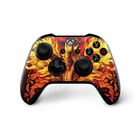 Ruth Thompson Fire Dragon Xbox One X Controller Skin