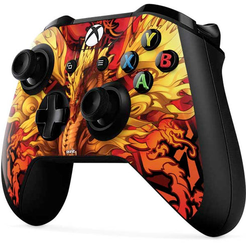 Ruth Thompson Fire Dragon Xbox One X Controller Skin