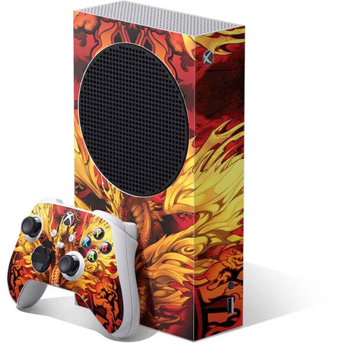 Fire Dragon by Ruth Thompson Xbox Series S Skins
