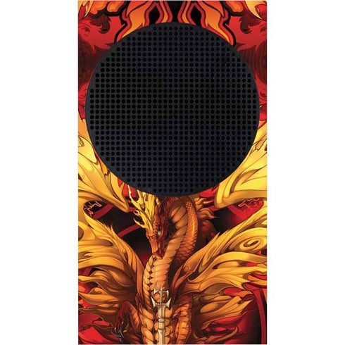 Ruth Thompson Fire Dragon Xbox Series S Console Skin