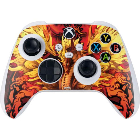 Ruth Thompson Fire Dragon Xbox Series S Controller Skin