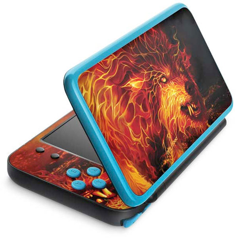 Tom Wood Fire Stalker Wolf Nintendo 2DS XL (2017) Skin