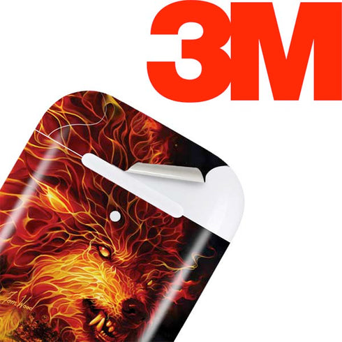 Tom Wood Fire Stalker Wolf Apple AirPods 2 Skin
