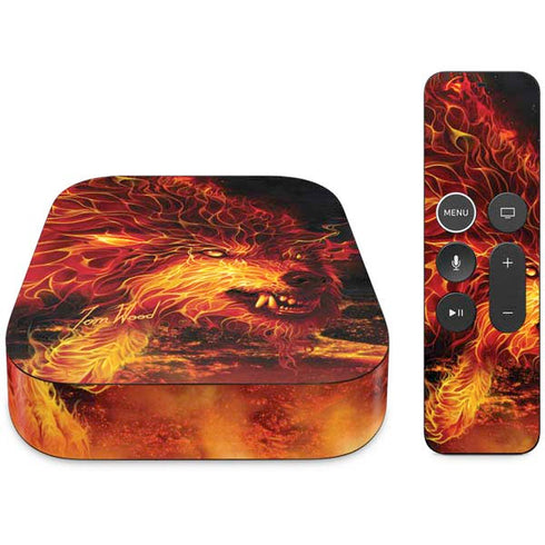 Tom Wood Fire Stalker Wolf Apple TV Skin
