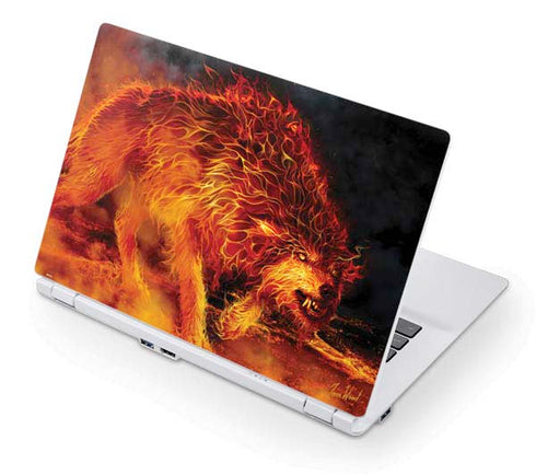 Tom Wood Fire Stalker Wolf Acer Chromebook Skin
