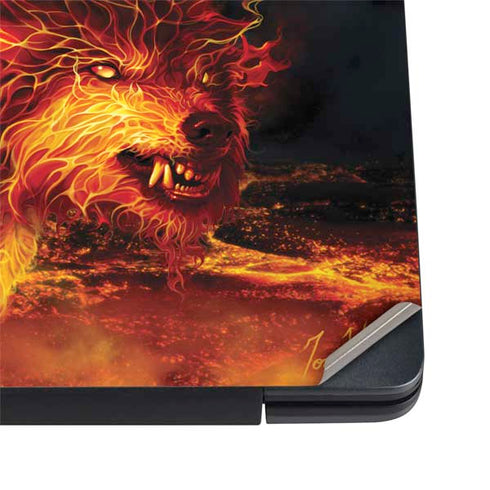 Tom Wood Fire Stalker Wolf Dell Vostro Skin