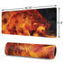 Fire Stalker Wolf by Tom Wood Gaming Mouse Pad