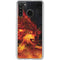 Tom Wood Fire Stalker Wolf Galaxy A21 Clear Case