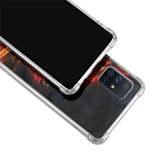 Tom Wood Fire Stalker Wolf Galaxy A51 5G Clear Case