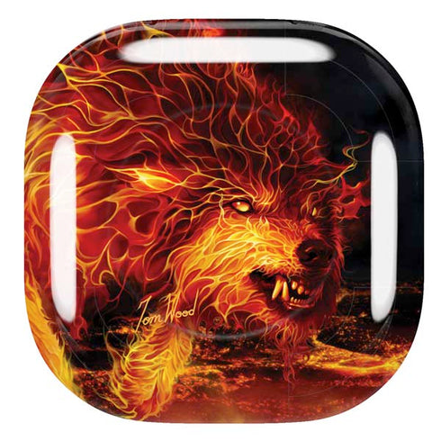 Tom Wood Fire Stalker Wolf Galaxy Buds Pro Skin