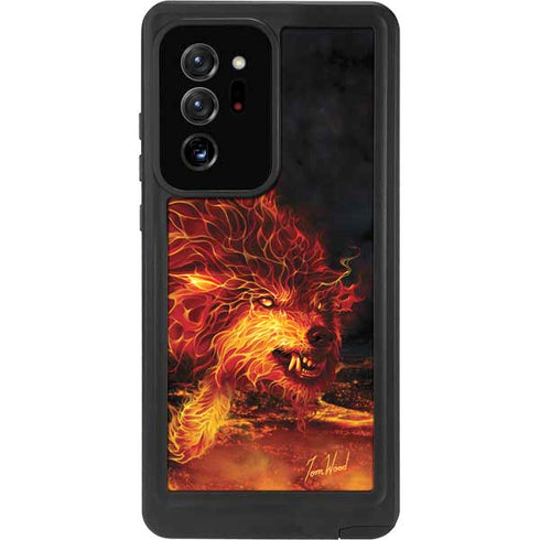 Tom Wood Fire Stalker Wolf Galaxy Note20 Ultra 5G Waterproof Case
