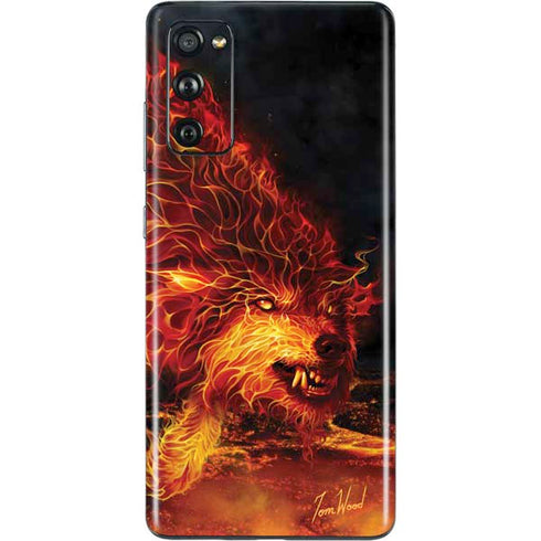 Tom Wood Fire Stalker Wolf Galaxy S20 Fan Edition Skin