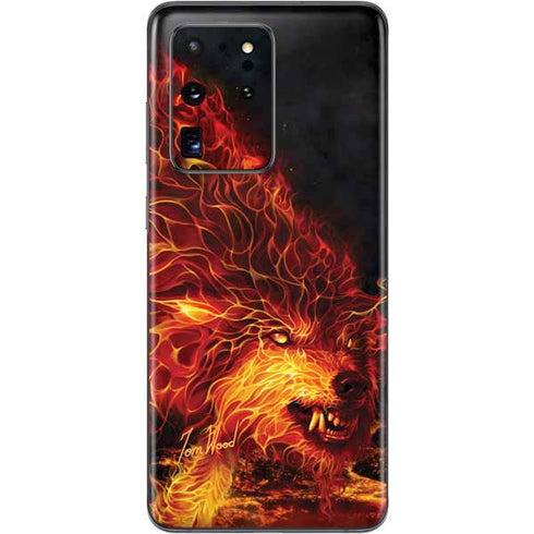 Tom Wood Fire Stalker Wolf Galaxy S20 Ultra 5G Skin