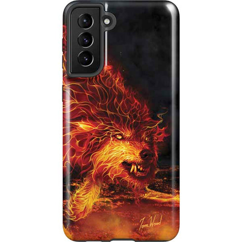 Tom Wood Fire Stalker Wolf Galaxy S21 Plus 5G Pro Case