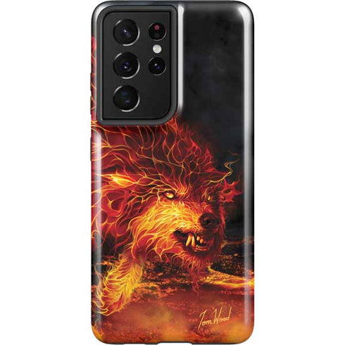 Tom Wood Fire Stalker Wolf Galaxy S21 Ultra 5G Pro Case