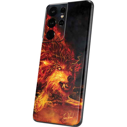 Tom Wood Fire Stalker Wolf Galaxy S21 Ultra 5G Skin