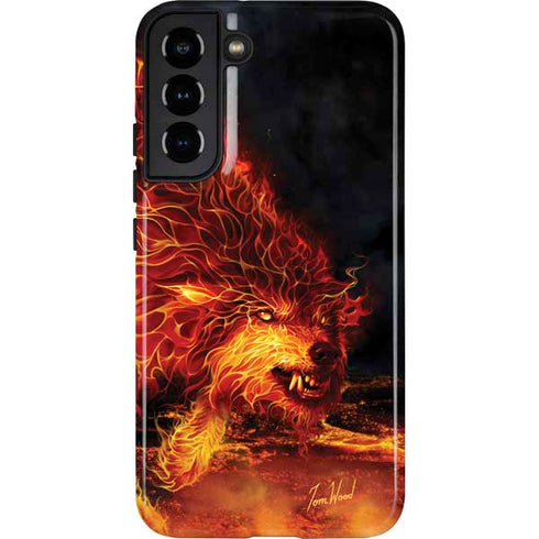 Tom Wood Fire Stalker Wolf Galaxy S22 Plus Pro Case