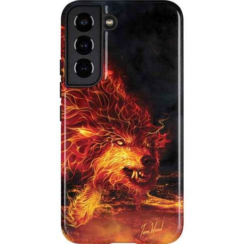 Tom Wood Fire Stalker Wolf Galaxy S22 Pro Case