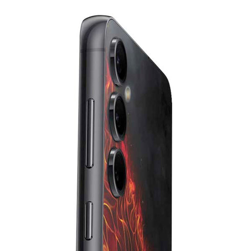 Fire Stalker Wolf by Tom Wood Galaxy S23 FE Skin