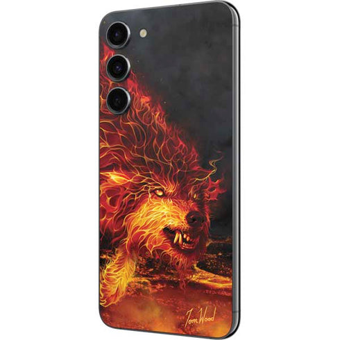 Tom Wood Fire Stalker Wolf Galaxy S23 Plus Skin