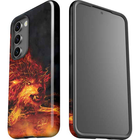 Tom Wood Fire Stalker Wolf Galaxy S23 Pro Case