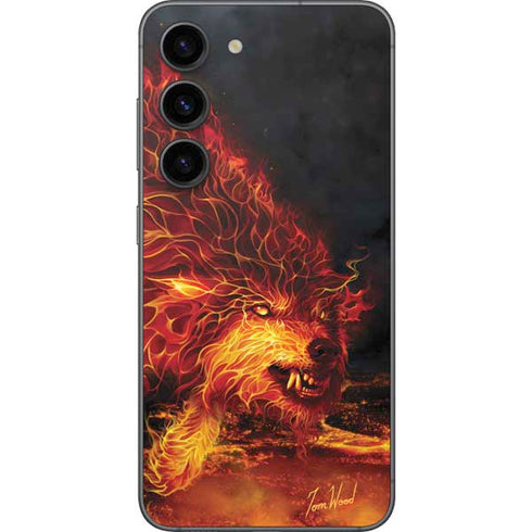 Tom Wood Fire Stalker Wolf Galaxy S23 Skin