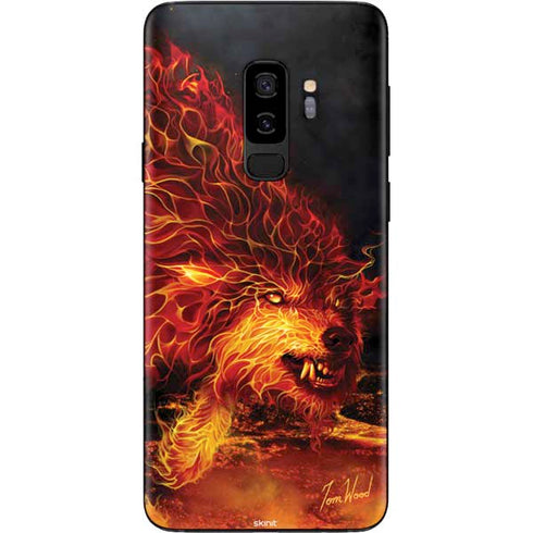 Tom Wood Fire Stalker Wolf Galaxy S9 Plus Skin